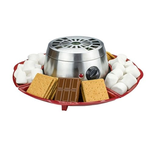 Brentwood TS-603 Indoor Electric Stainless Steel 8 Piece Smores Maker