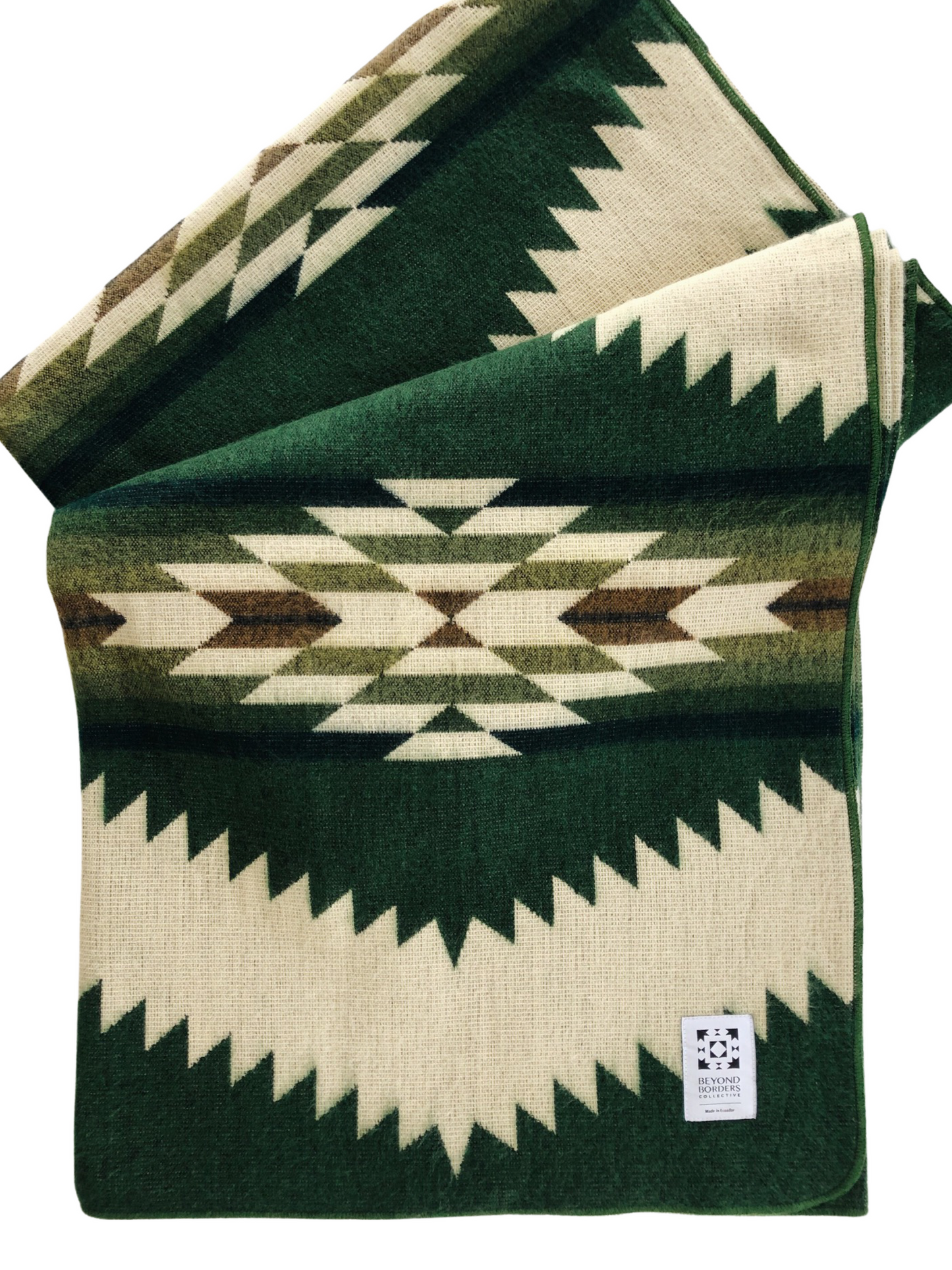 Tsachila Blanket - Forest Green | Blankets | Kitchen + Metal
