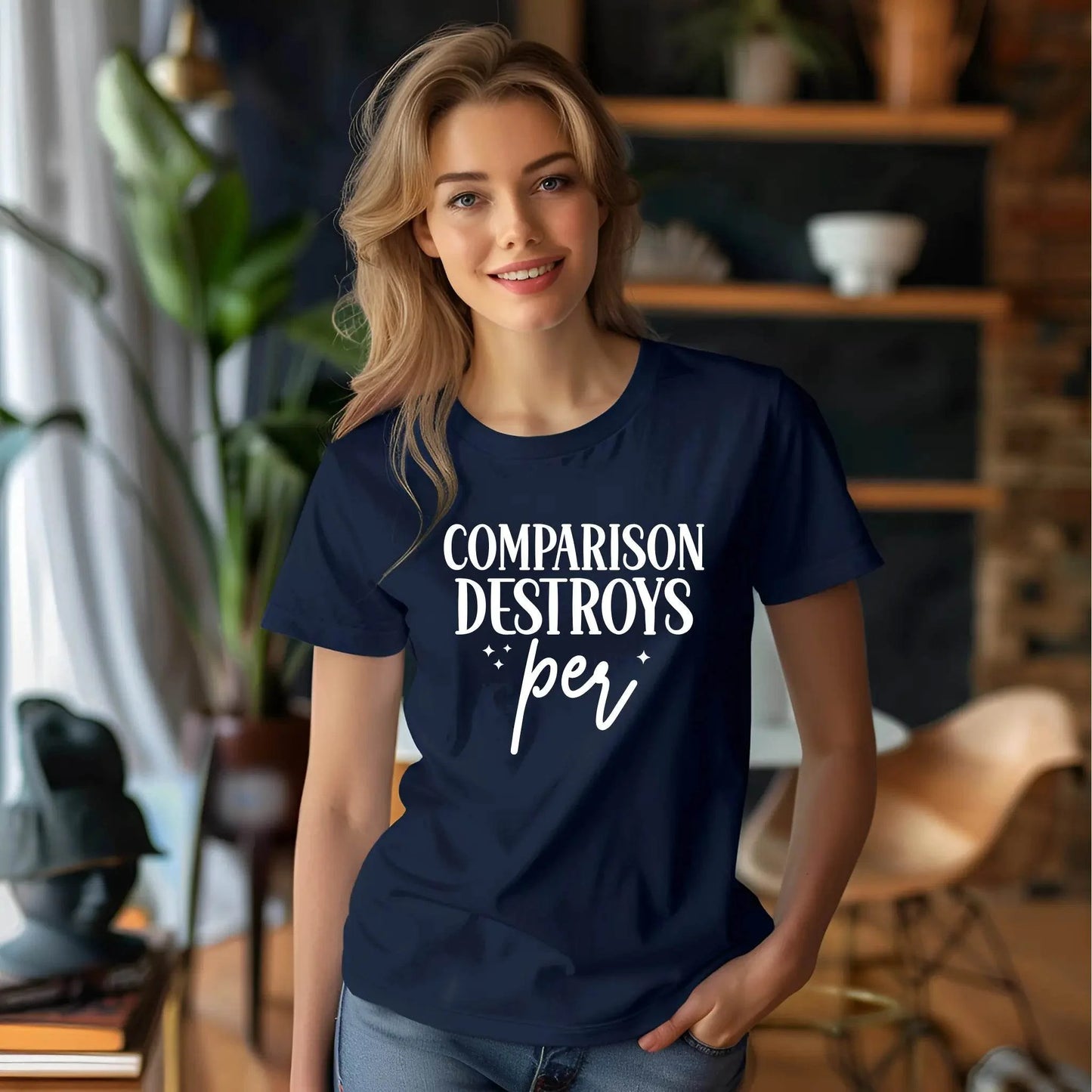 Comparison Destroys Per T-Shirt – Casual Inspiration