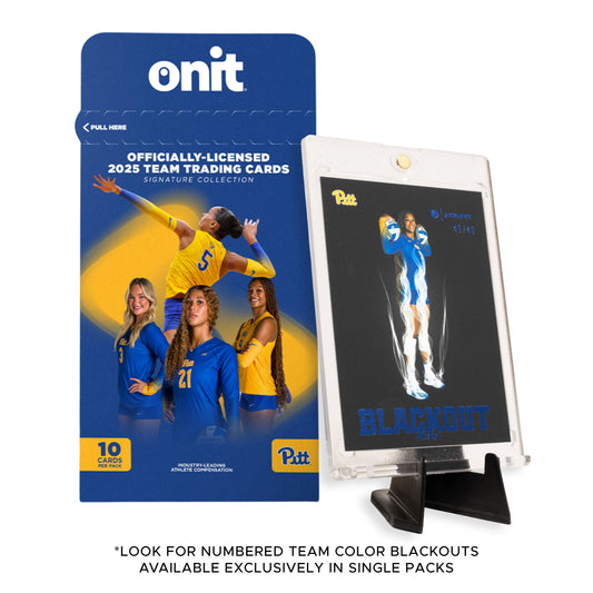 University of Pittsburgh Volleyball 2025 Trading Cards - Single Pack