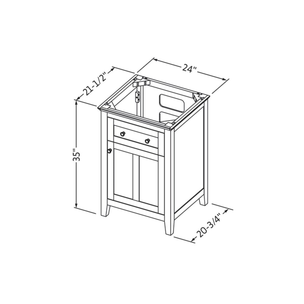 24" Chatham Vanity