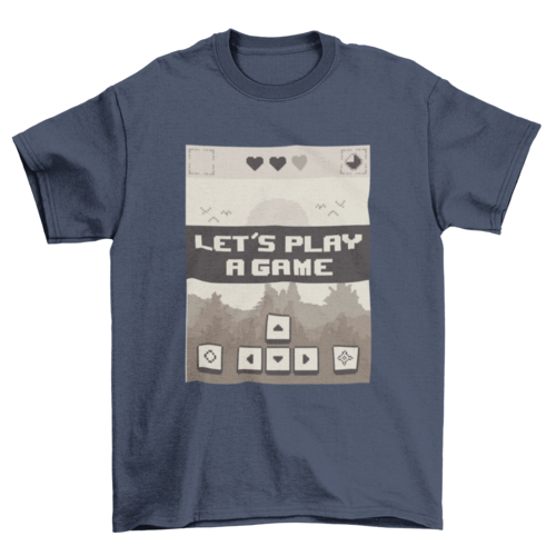 Retro game t-shirt