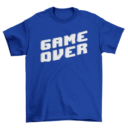 Game over Gamer Unisex T-shirt | Binge T-shirt Shop