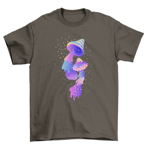 Psychedelics Mushroom T-shirt Design | Binge T-shirt Shop