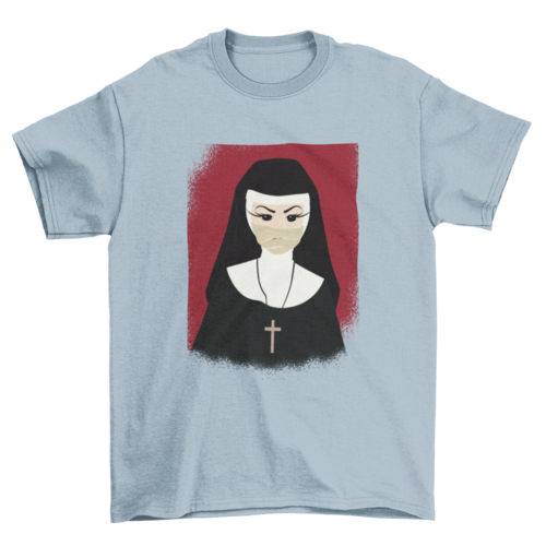 Halloween Nun T-shirt