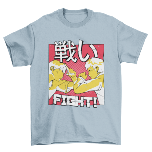 Anime Fight T-shirt | Binge T-shirt Shop