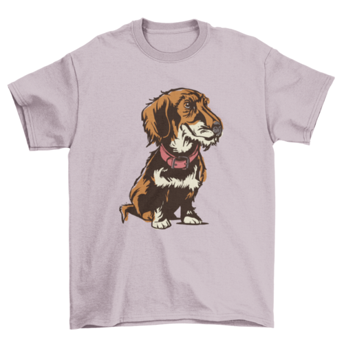Wirehaired Dachshund T-shirt Design | Binge T-shirt Shop