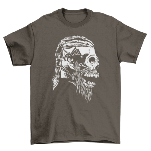 Viking Skull T-shirt | Binge T-shirt Shop