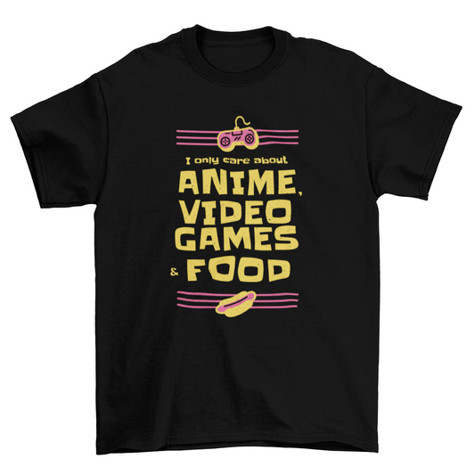 Anime & Video Games T-shirt | Binge T-shirt Shop