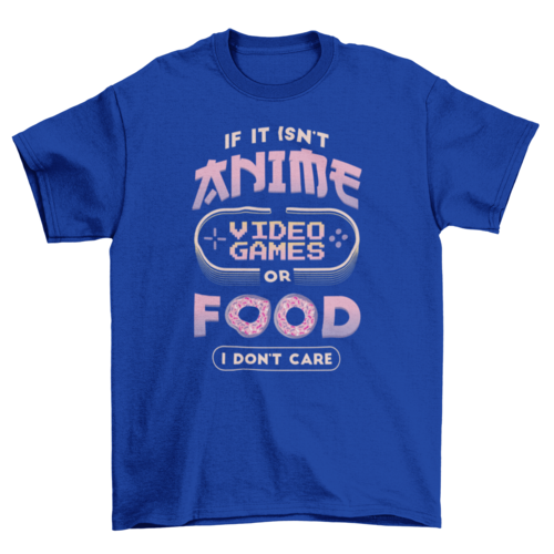 Anime Video Games T-shirt | Binge T-shirt Shop