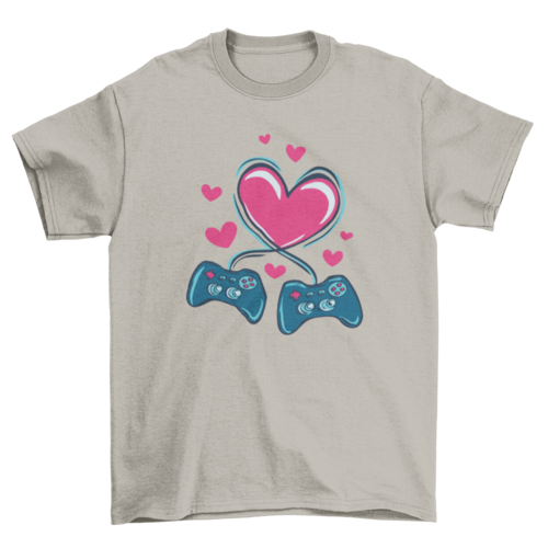 Gaming Love T-shirt | Binge T-shirt Shop