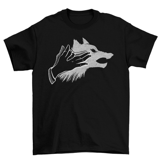 Wolf Shadow T-shirt | Binge T-shirt Shop