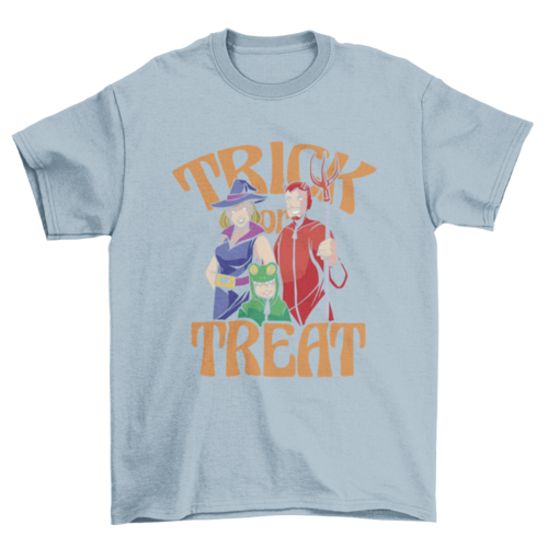 Family in Halloween Costumes T-shirt Design | Binge T-shirt Shop