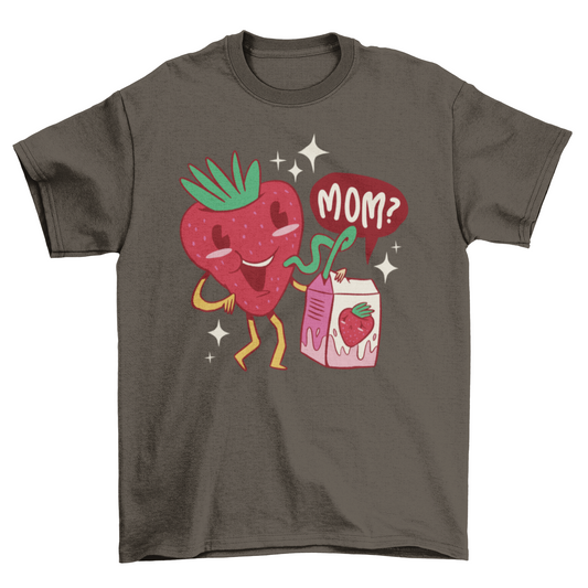 Strawberry Mom T-shirt | Binge T-shirt Shop