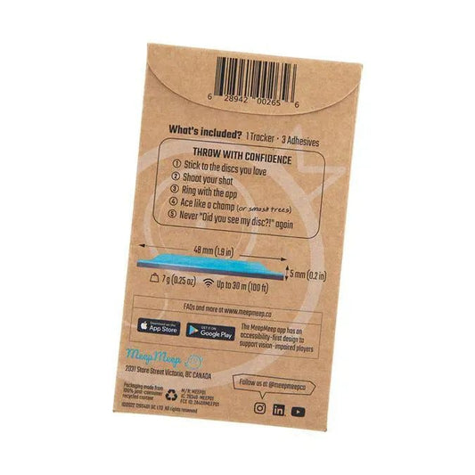 Disc Golf Tracker - MeepMeep v1.2 RAD Edition *Includes Battery