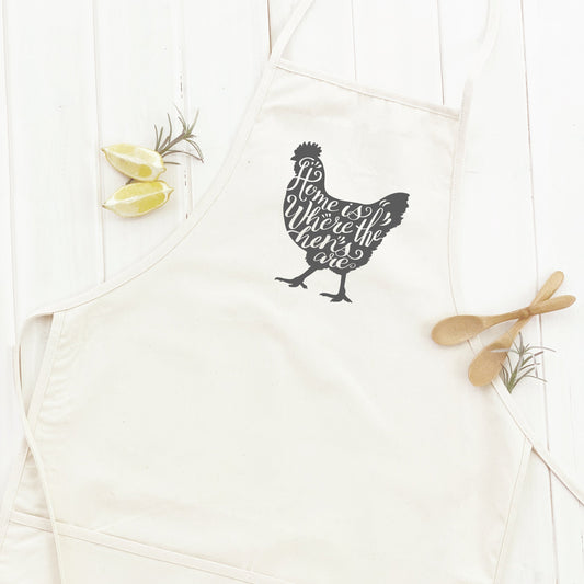Home is Chicken - Women's Apron | Aprons | Kitchen + Metal