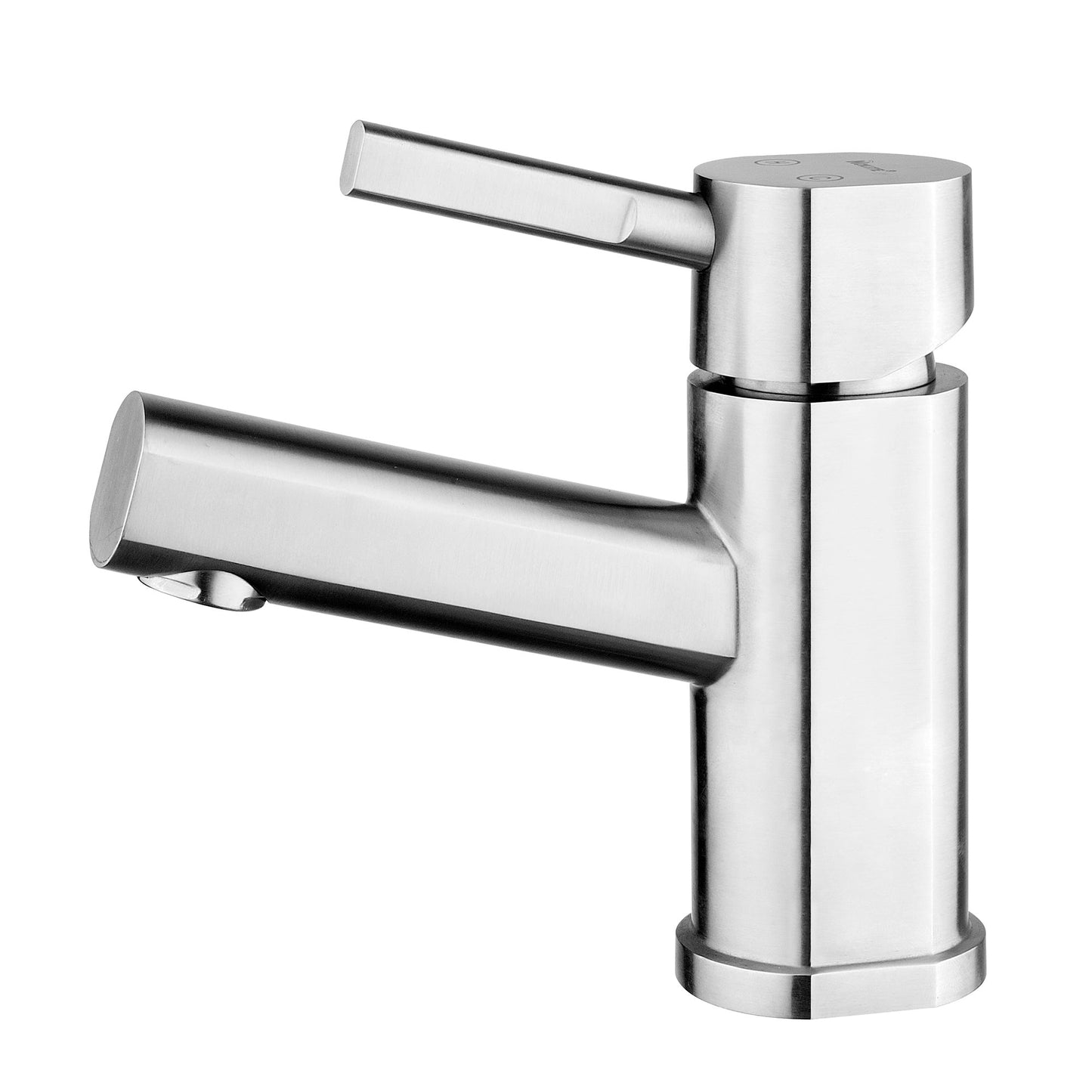 Waterhaus Solid Stainless Steel, Single Hole, Single Lever Lavatory Faucet