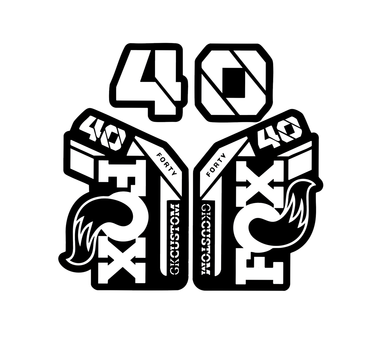 Fox 40 Decals