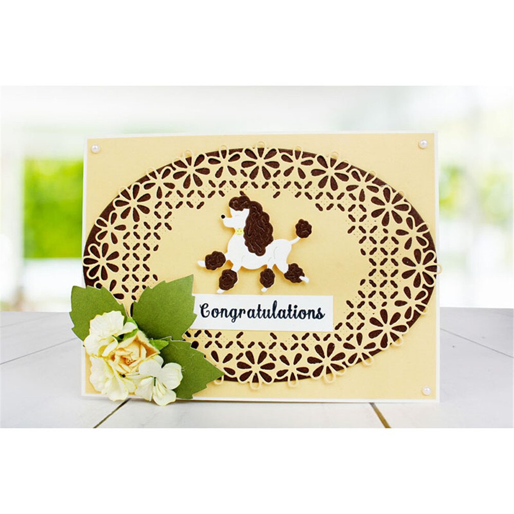 Women Metal Cutting Dies Stencil Scrapbooking For