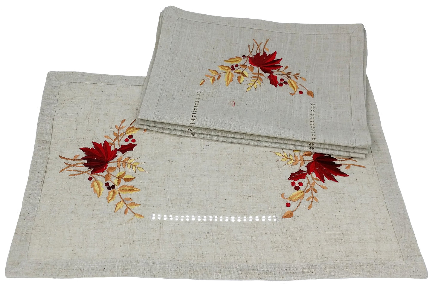 XD45115 Harvest Placemats, 14"x20",Set of 4