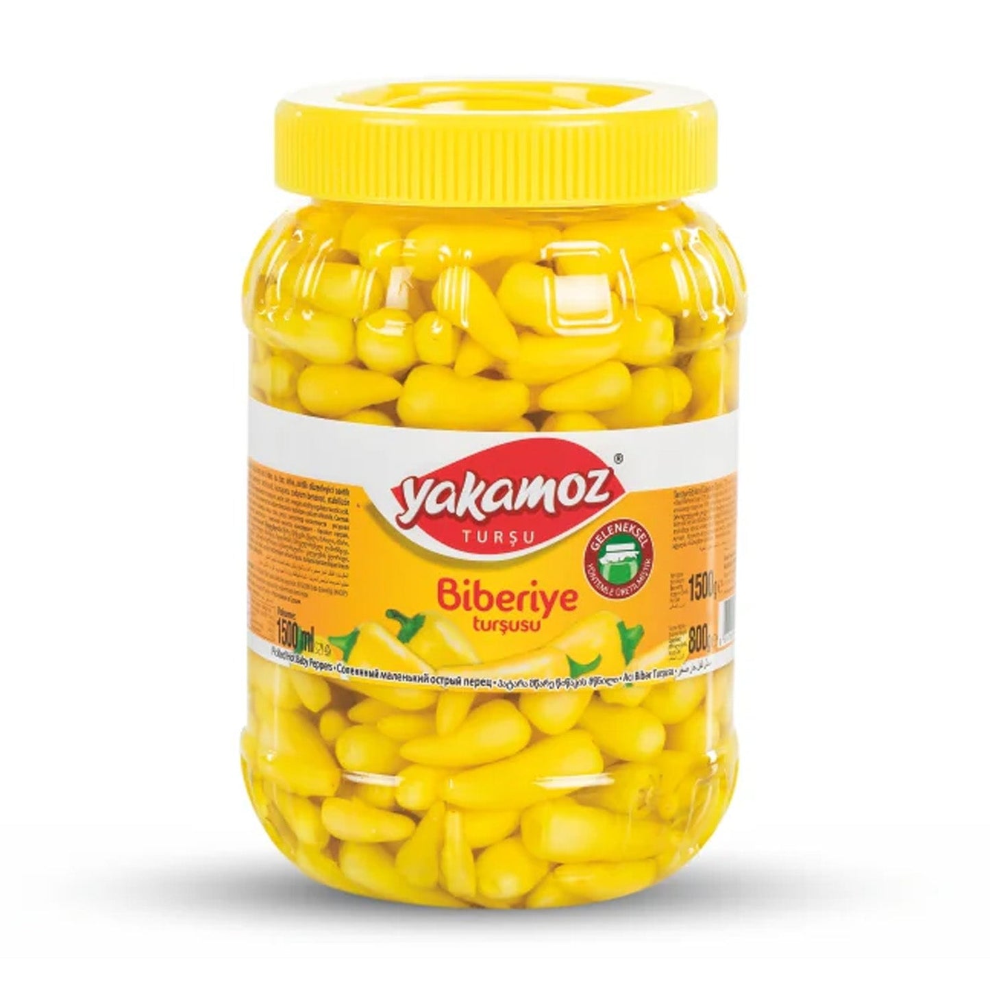 Yakamoz Hot Baby Pepper Pickle 1500G