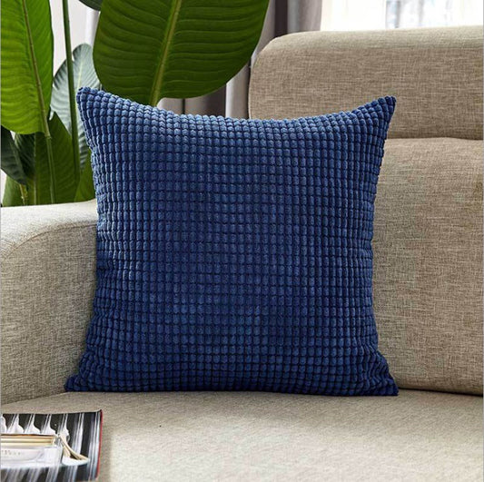 3-Piece Coordinated Pillow Bundle with Inserts – square throw Pillows AND Inserts 3 blues in 2 sizes options – Fancy & Stacy