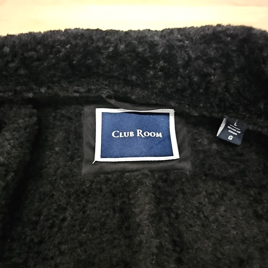 Club Room Men's Size L Black MENS Jacket