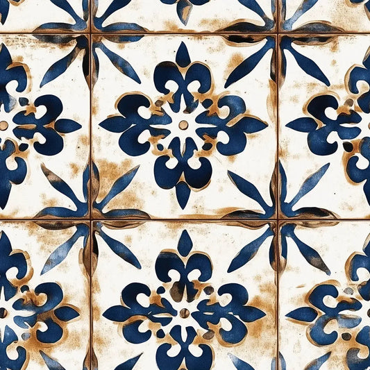 Azure Coast Antiqued Tile