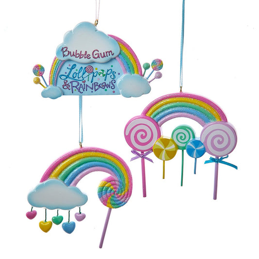 Lollipop Rainbow Ornament -