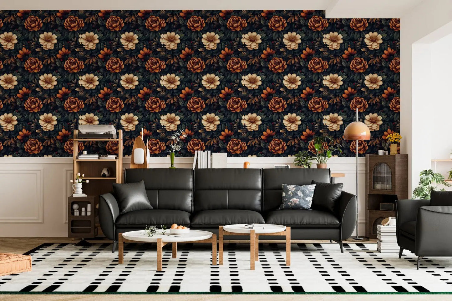 Twilight Floral Embrace