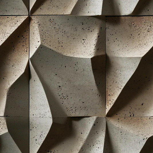 Brutalist Geometric Facets