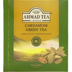 Ahmad Cardamom Green Tea 100 Bags