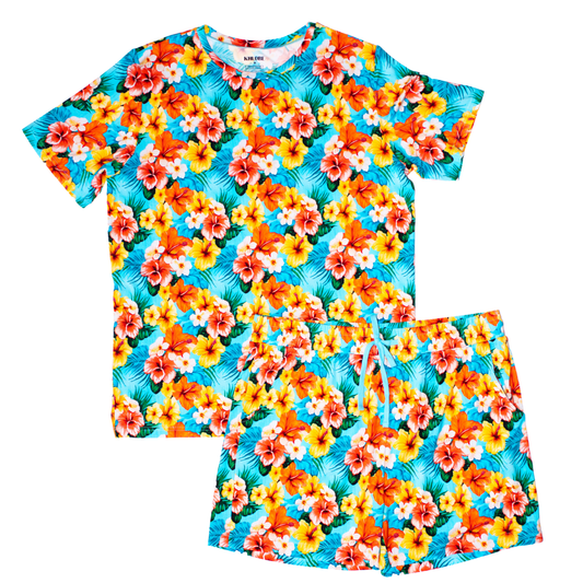 Crew Neck Short Pajamas