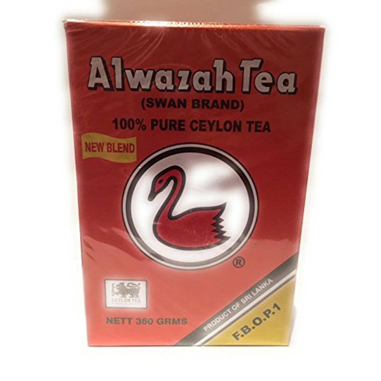 Alwahza Ceylon Black Tea 360g - Premium Flowery Broken Orange Pekoe, Pure Quality Blend
