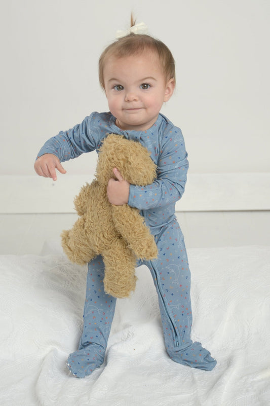 Aquarius Bamboo Onesie