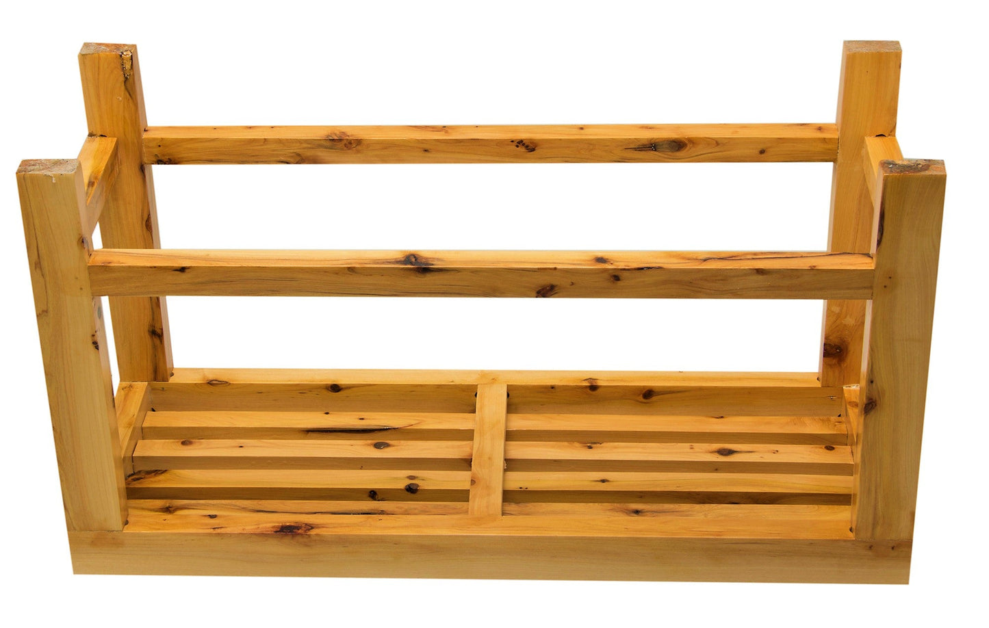 ALFI brand AB4401 26" Solid Wooden Slated Single Person Sitting Bench