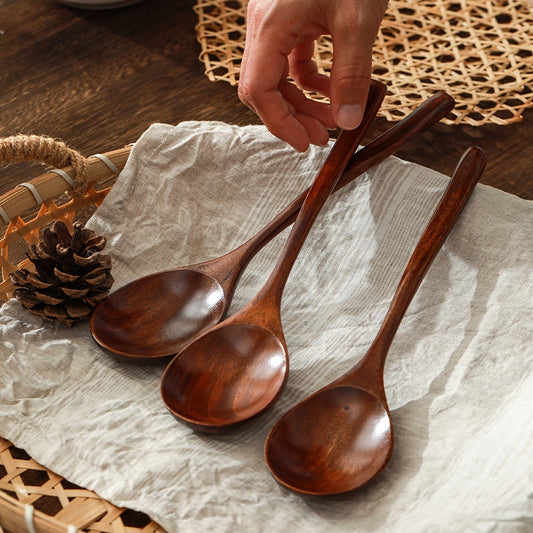 Elegant Wooden Spoon for Healthy Meal Prep | Kitchen + Metal