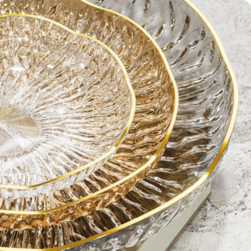 PetalShaped Snack Plates Set 3 Stylish Serving Platters