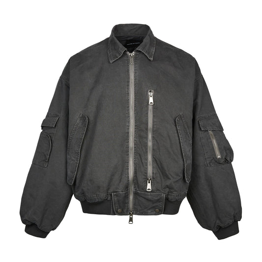 Bomber Jacket Coat Cotton-padded Jacket Men