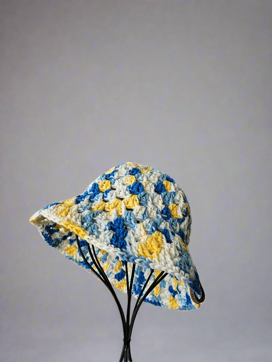 Crochet Bucket Hat - Sunkissed