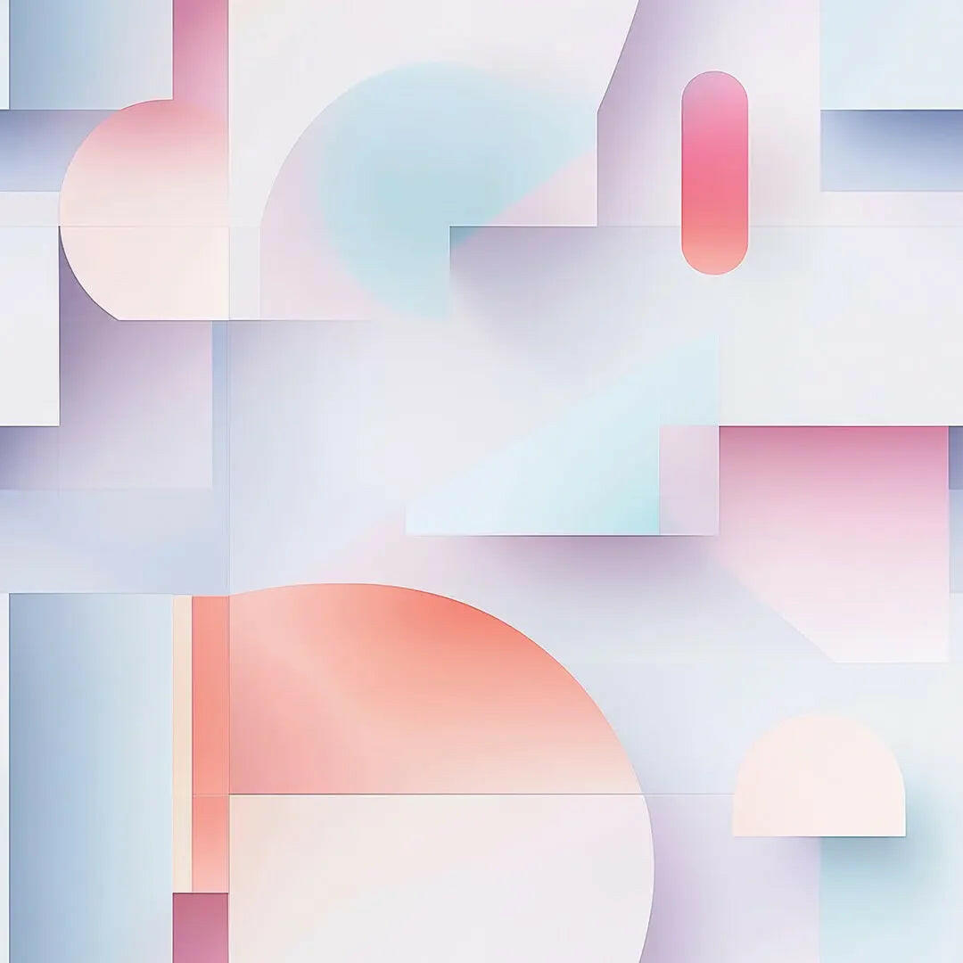 Pastel Prism Abstract Wallpaper