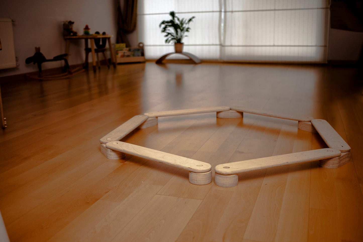 Montessori Balance Beam and Stepping Stones Set | Play | Kitchen + Metal