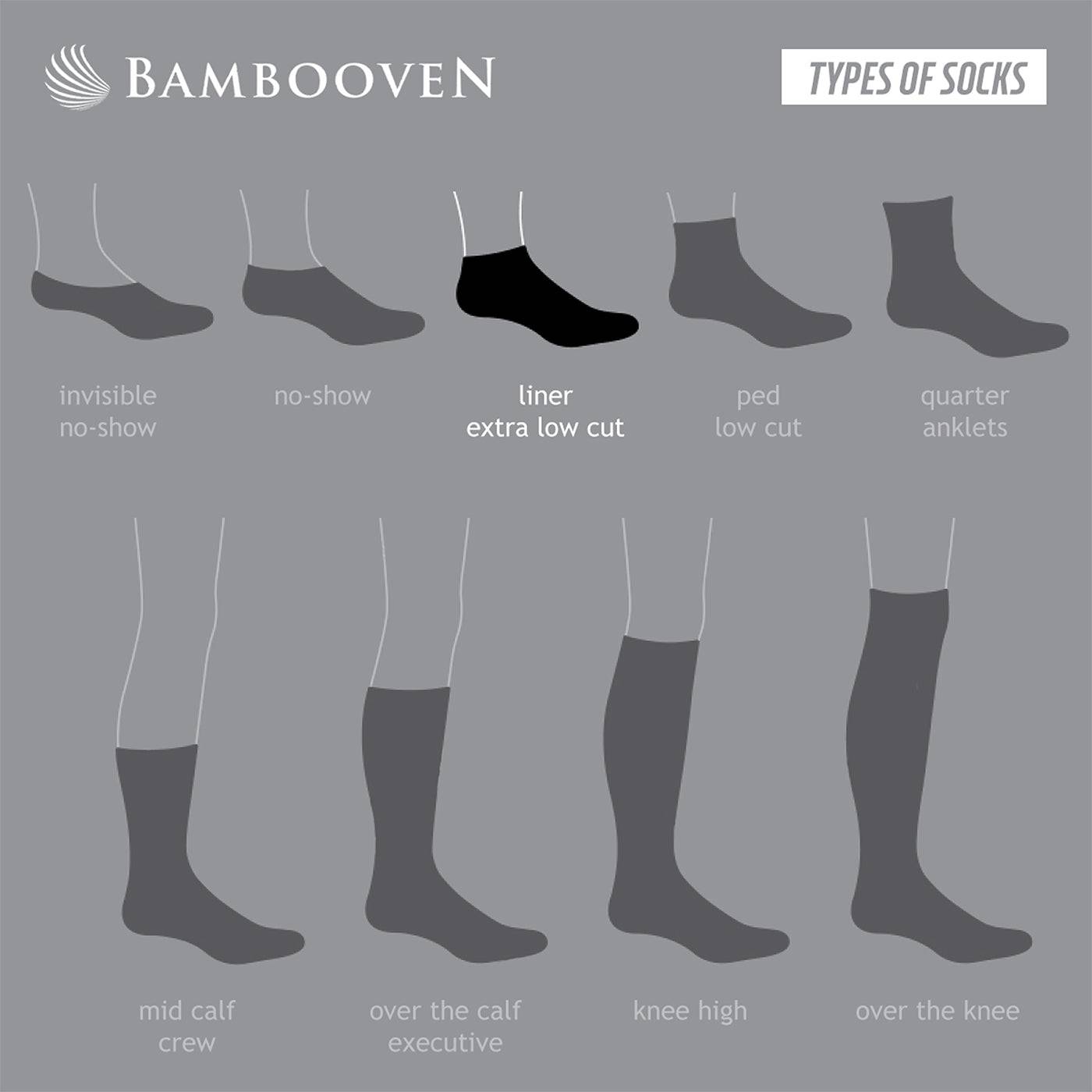 Women’s Bamboo Ankle Socks 8-Pack - 550