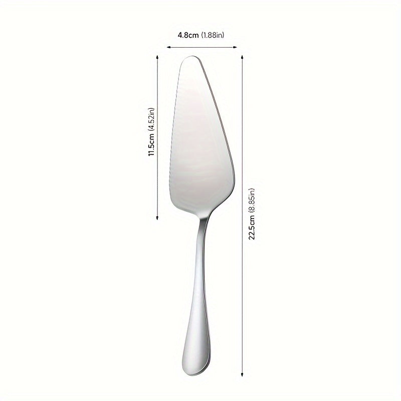 Stainless Steel Cake Shovel with Serrated Edge Tool