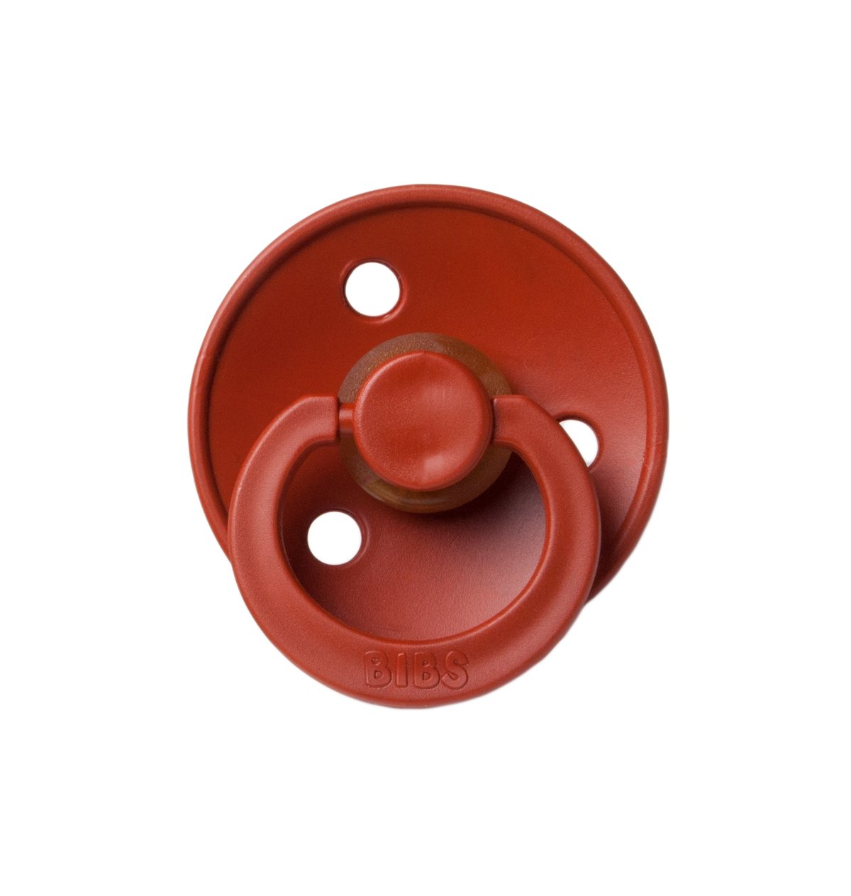 Bibs Pacifier in Rust