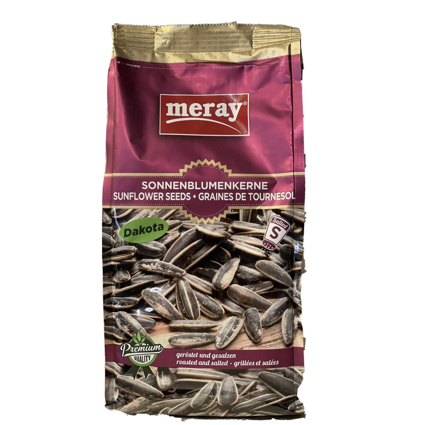 Branded Meray Sunflower Seeds For Snacking - Healthy, Crunchy Snack Option - 250g Bag