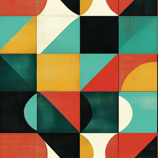 Geometric Cadence Wallpaper