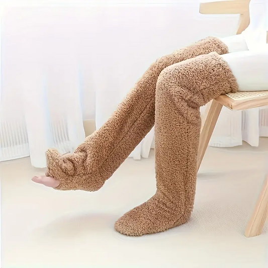 Over-Knee Fuzzy Warmth You’ll Love 🧦❄️