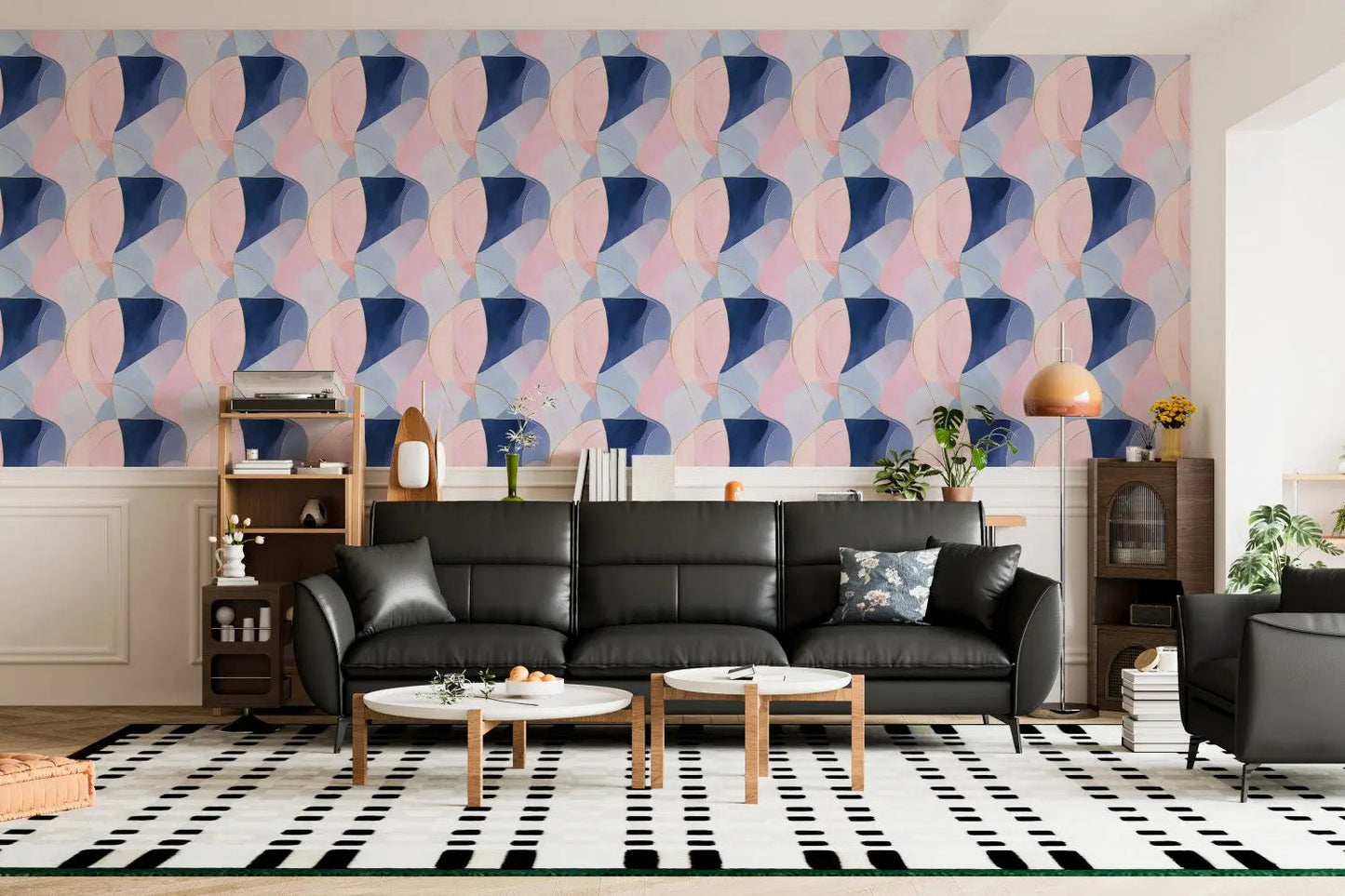 Gilded Pastel Serenity