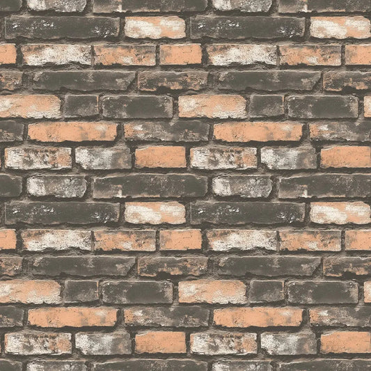 Soho Loft Distressed Brick Wallpaper
